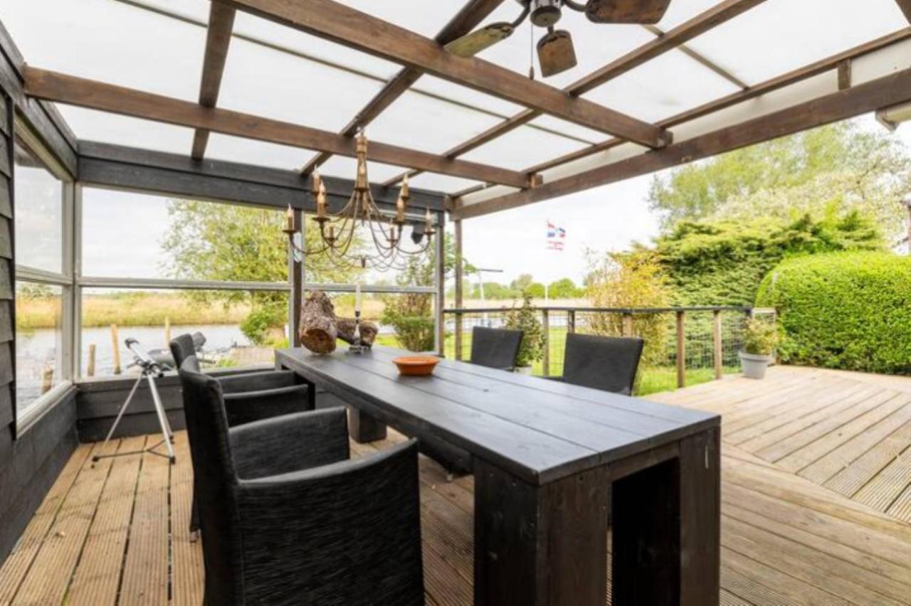 Buiten Huisje Aan De Vaart 1 Matsloot Bagian luar foto