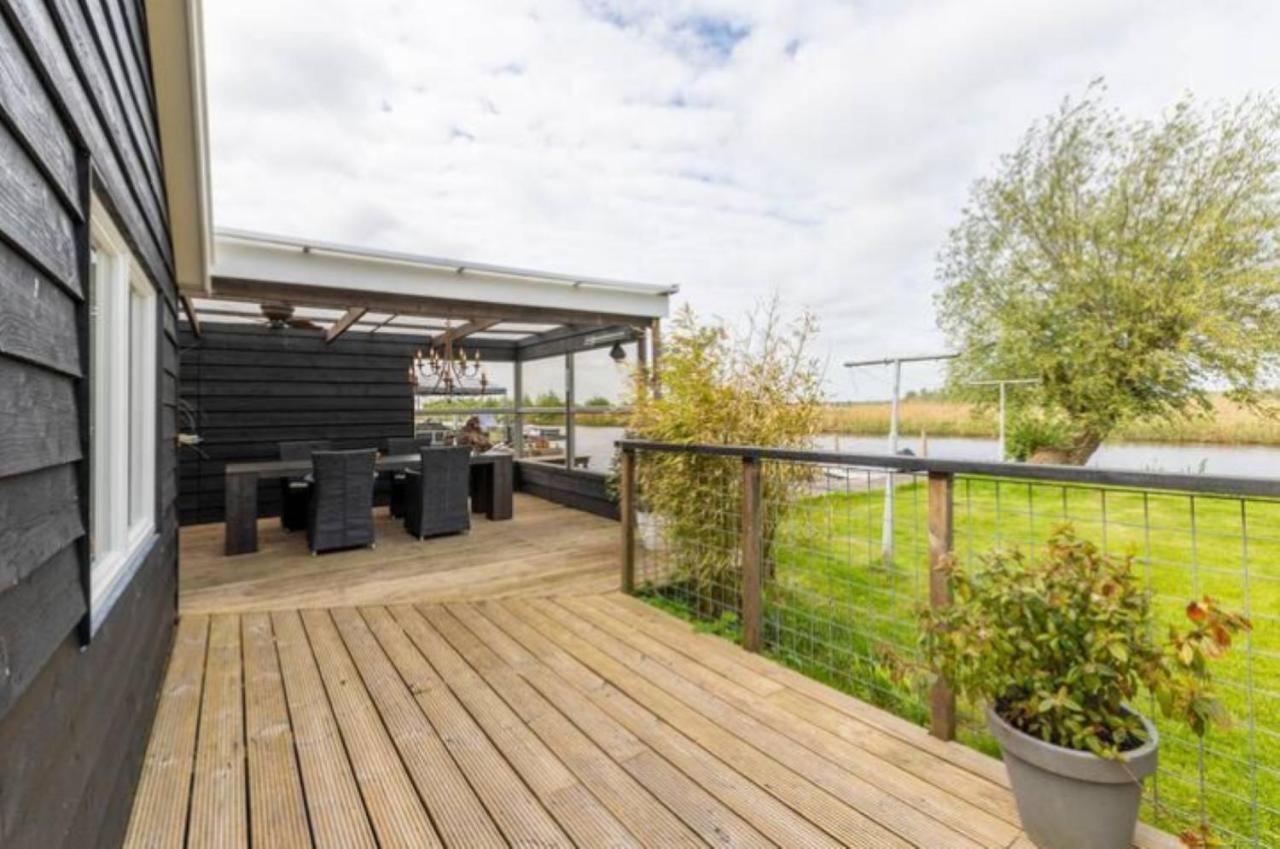 Buiten Huisje Aan De Vaart 1 Matsloot Bagian luar foto